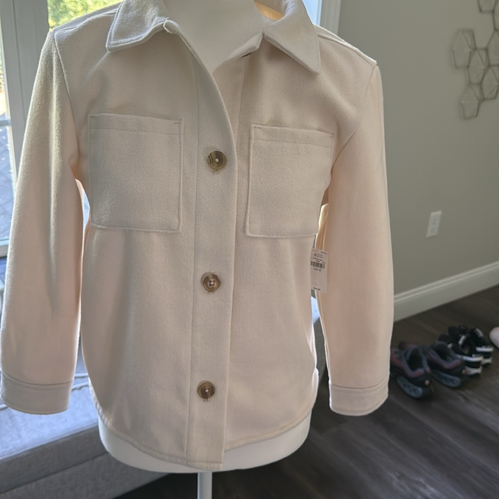 Old Navy Kids Off-White Jacket - Picture 2 of 4